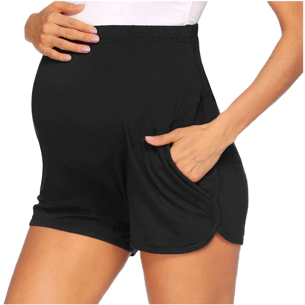 Comfortable Maternity Shorts Great for Work Outs