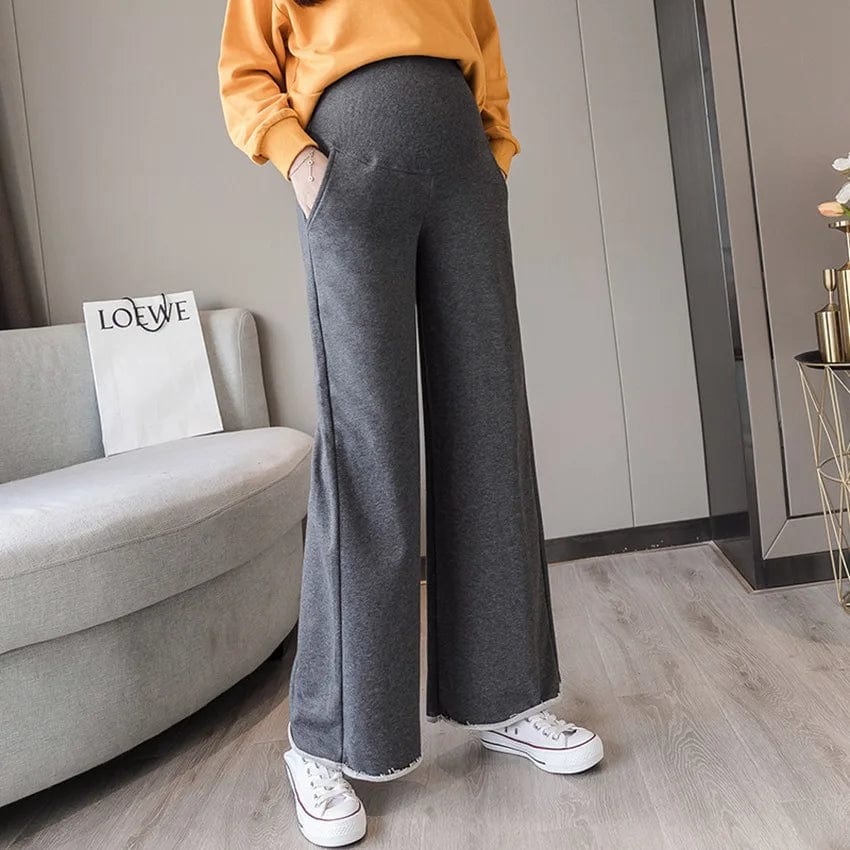 Maternity pants - Loose Wide Leg Pants