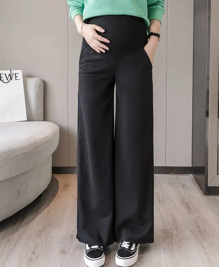 Maternity pants - Loose Wide Leg Pants