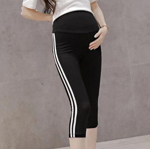 Maternity Summer Track Pants - Soft Breathable Material - 100% Cotton