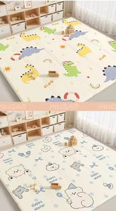 Baby Play Mat, Foldable & Waterproof, Reversible Foam Playmat