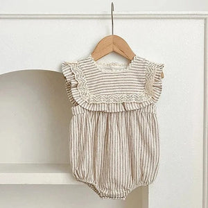 Summer Baby Girl Bodysuits - Sleeveless