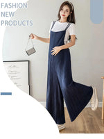 Load image into Gallery viewer, New Summer Maternity Overall Pants Fashionable Loose  Floor-Length
