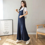 Load image into Gallery viewer, New Summer Maternity Overall Pants Fashionable Loose  Floor-Length
