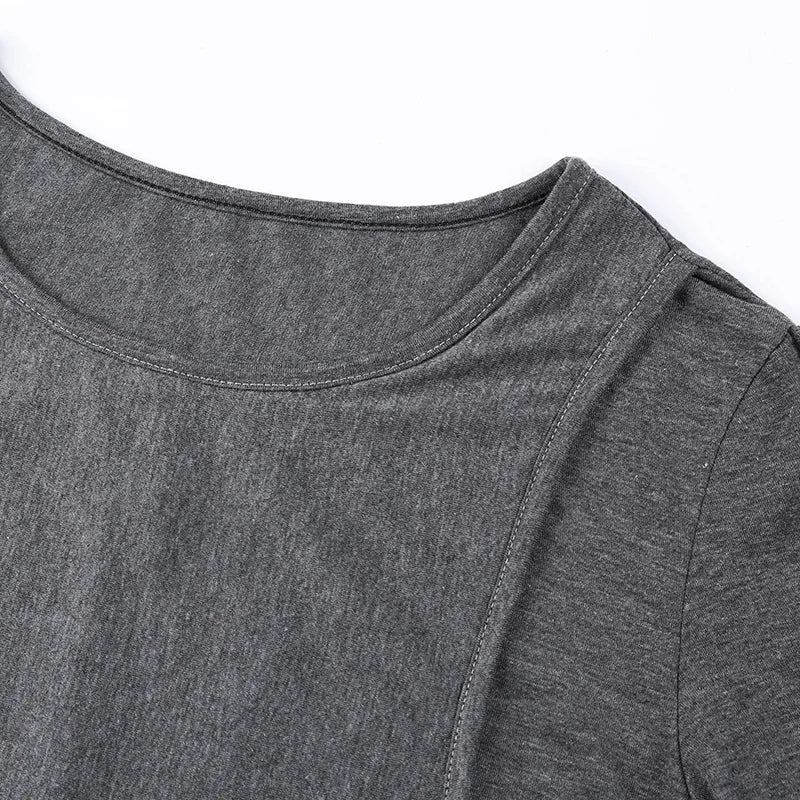 Maternity  Nursing T-shirt With Short Sleeve