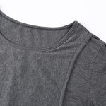 Load image into Gallery viewer, Maternity  Nursing T-shirt With Short Sleeve
