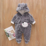 Load image into Gallery viewer, Warm and Thick Cute Cotton One Piece Winter Romper
