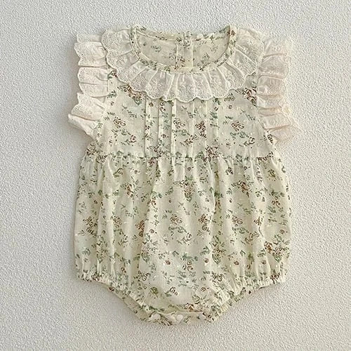 Summer Baby Girl Bodysuits - Sleeveless