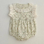 Load image into Gallery viewer, Summer Baby Girl Bodysuits - Sleeveless

