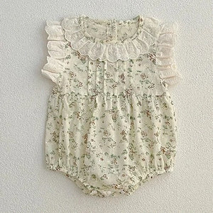 Summer Baby Girl Bodysuits - Sleeveless