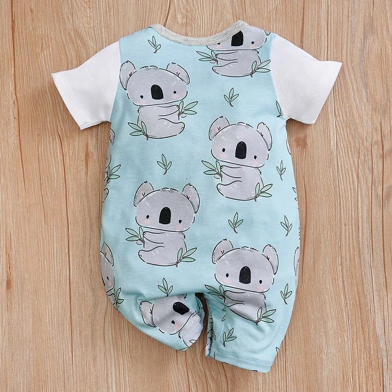 Cute Baby Girl or Boy Koala print Jumpsuit