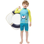 Load image into Gallery viewer, Boy and Girl Swimsuit for Kids  - Toddler 2 to 3, 4, 5, 6, 7, 8 Years - 2pieces Swim Outfits
