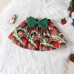 Load image into Gallery viewer, My First Christmas Baby Girl 4pcs Christmas Outfit
