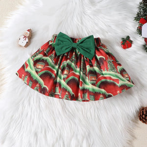 My First Christmas Baby Girl 4pcs Christmas Outfit