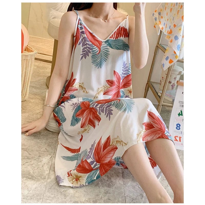 Maternity Woman Sleeveless Pajama