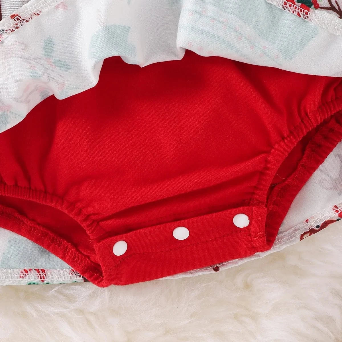 Baby Girl Christmas Rompers
