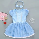 Load image into Gallery viewer, Baby Girl Dress with Headband for Halloween
