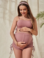 Load image into Gallery viewer, Women's Maternity Bikini with Side Drawstring
