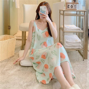 Maternity Woman Sleeveless Pajama