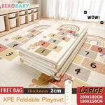 Load image into Gallery viewer, Baby Play Mat, Foldable &amp; Waterproof, Reversible Foam Playmat
