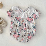 Load image into Gallery viewer, Summer Baby Girl Bodysuits - Sleeveless

