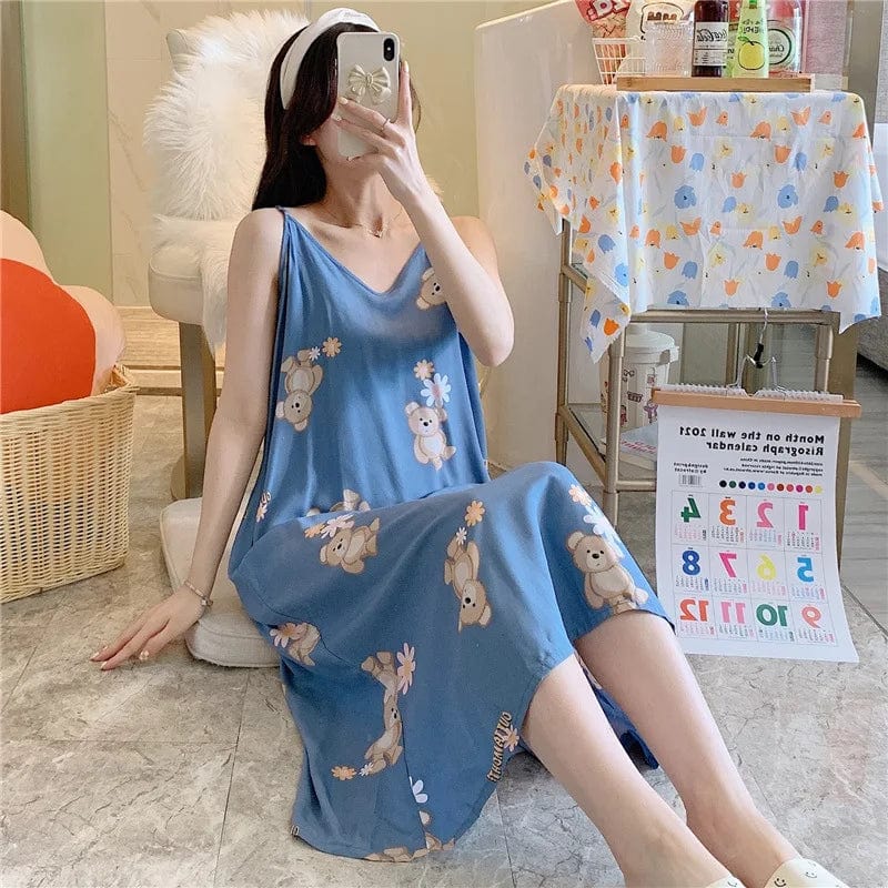 Maternity Woman Sleeveless Pajama