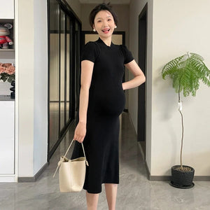 New Maternity Summer Knitted Dress