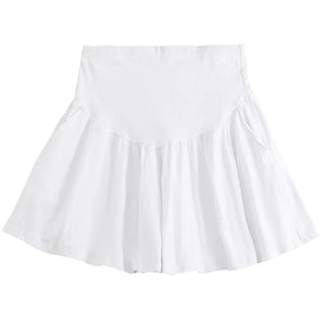 Summer Wide Legs Maternity High Waist Short