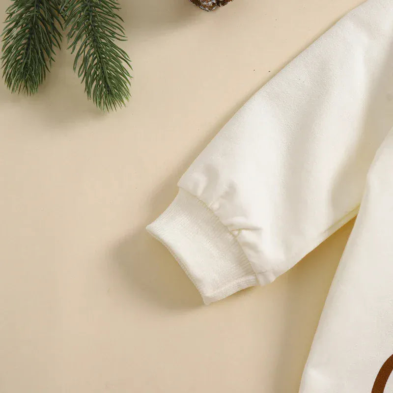 Baby Boy 1st Christmas  Romper with Long Sleeve