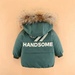 Load image into Gallery viewer, Winter Baby Snowsuit w/Hooded - Down Jacket with Snow Pants
