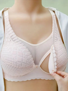 Front Button Maternity Nursing Bra