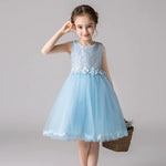 Load image into Gallery viewer, Girl's Tuille Dress, great for Weddings and Parties
