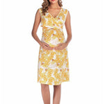 Load image into Gallery viewer, Fashion Sleeveless V-neck Maternity Nursing Dress
