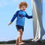 Load image into Gallery viewer, Boy and Girl Swimsuit for Kids  - Toddler 2 to 3, 4, 5, 6, 7, 8 Years - 2pieces Swim Outfits
