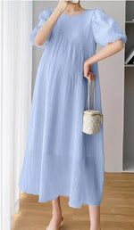 Load image into Gallery viewer, Sweet Maternity Dress With Lining - Photoshoot Ready
