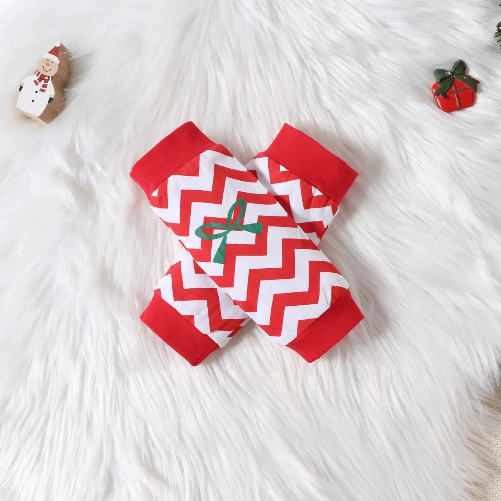 My First Christmas Baby Girl 4pcs Christmas Outfit