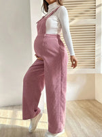 Load image into Gallery viewer, Maternity Corduroy Overalls - Perfect for Autumn and Winter
