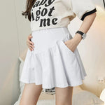 Load image into Gallery viewer, Summer Wide Legs Maternity High Waist Short

