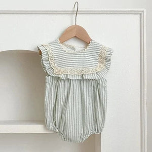 Summer Baby Girl Bodysuits - Sleeveless