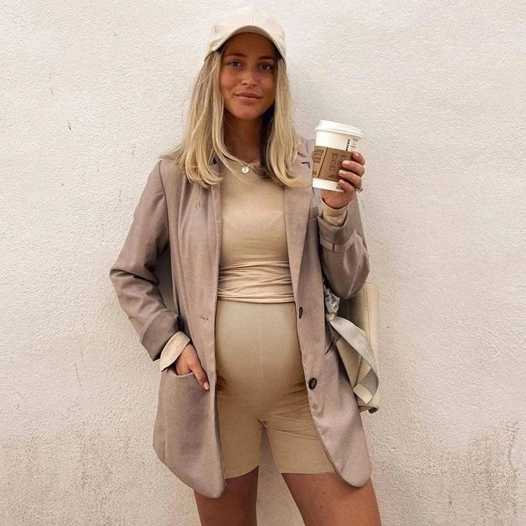 Summer Hot-selling Yoga Maternity Pants= High Waist Casual Pants