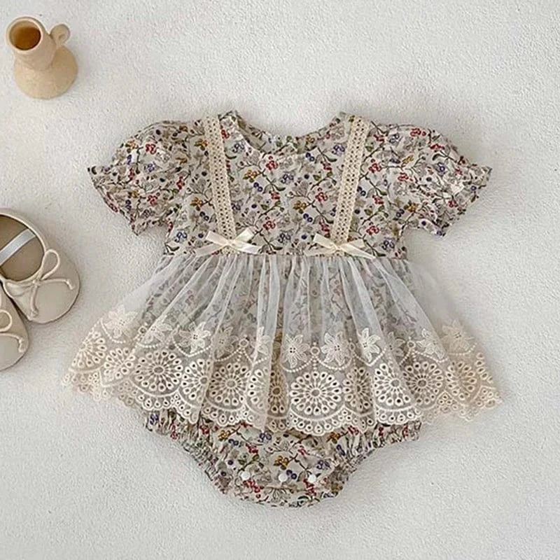Summer Baby Girl Bodysuits - Sleeveless