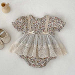 Load image into Gallery viewer, Summer Baby Girl Bodysuits - Sleeveless

