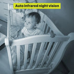 Load image into Gallery viewer, 5 Inch Video Baby Monitor with Camera 360° with Remote Control - Pan-Tilt 2X Zoom Nanny Cam
