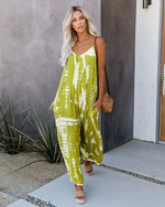 Load image into Gallery viewer, Maternity Summer Jumpsuit, sexy wide leg pants
