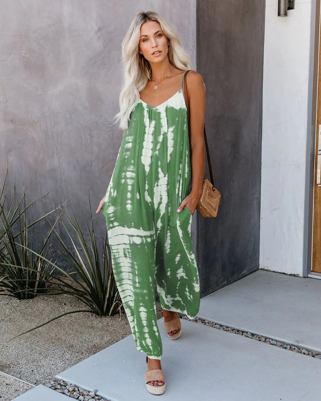 Maternity Summer Jumpsuit, sexy wide leg pants