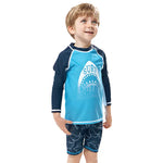 Load image into Gallery viewer, Boy and Girl Swimsuit for Kids  - Toddler 2 to 3, 4, 5, 6, 7, 8 Years - 2pieces Swim Outfits
