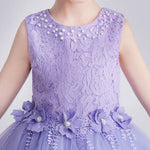 Load image into Gallery viewer, Girl's Tuille Dress, great for Weddings and Parties
