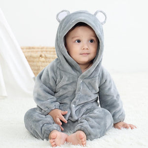 New Cute BABY Newborn Baby Boy Girl Clothes Long Sleeve Hoodies Bear