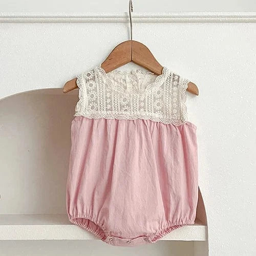 Summer Baby Girl Bodysuits - Sleeveless