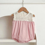 Load image into Gallery viewer, Summer Baby Girl Bodysuits - Sleeveless
